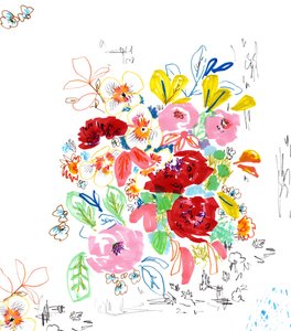 Floral Sketch 3