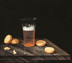 Still Life with Beer Glass