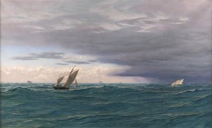 Yachts in a Seaway, Mediterranean