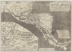 Map of Central America