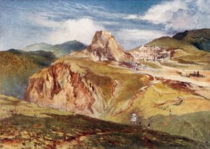 The Castle of Karytaena in Arcadia