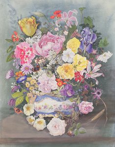 Flowers in a Sevres Jardiniere