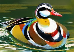 Animals: Mandarin Duck 2