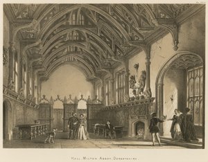 Hall, Milton Abbey, Dorsetshire