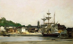 The Harbour at Honfleur