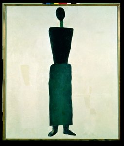 Suprematist Female Figure
