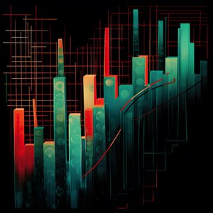A Stock Market Trend in Picasso Style 4