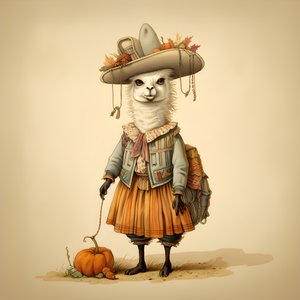 Llama, 18th Century America 3