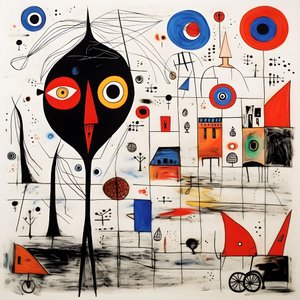 Surreal Illustrations by Joan Miró 2