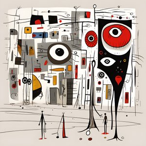 Surreal Illustrations by Joan Miró 4