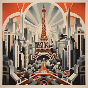 Advertisement Poster, Paris, France 2