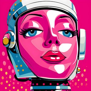 Hot Pink Lips 1