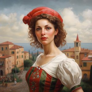 Italian Woman 4