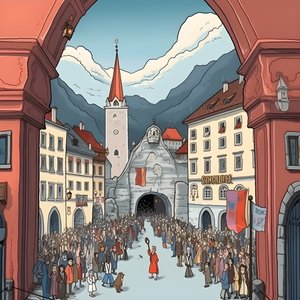 Austria, Cartoon 3