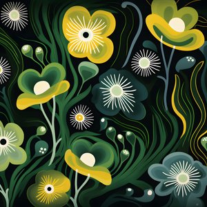 Contemporary Abstract Forms Marimekko 1
