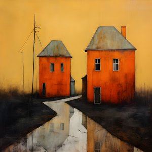 two orange houses 4