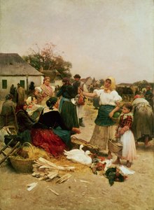 The Poultry Market, 1885