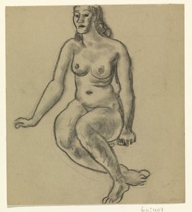 Seated Female Nude