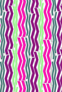 Zig Zag Stripes, 2014, Digital Media