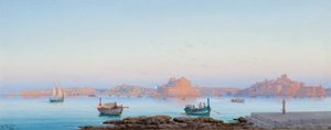 Grand Harbour, Malta, from Valletta