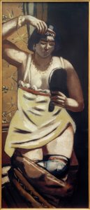 Gypsy Woman, Nude with Mirror