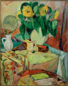 Still Life with Sunflowers