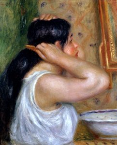 Girl Combing her Hair, 1907-8
