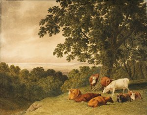 Landscape with Cattle, 1819