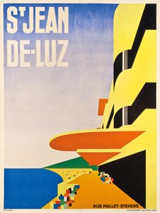 Poster Advertising Saint-Jean-de-Luz