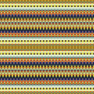 Tribal Orange Stripe