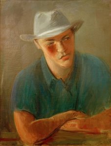 Portrait of a Man with Hat