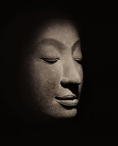Buddha head from the early Ayutthaya Period