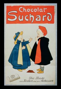Poster advertising Suchard Chocolate