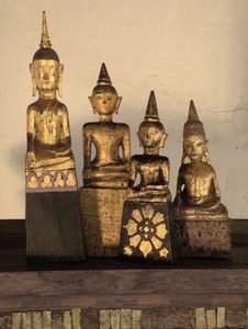 Wooden Votive Buddhas, Northern Thailand