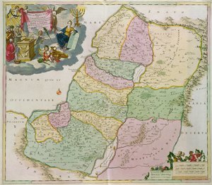 Map of the Holy Land