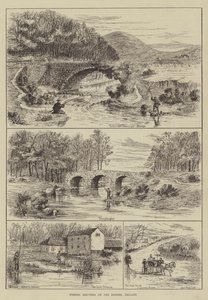 Fishing Sketches on the Dodder, Ireland