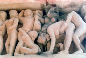Erotic Sculpture, Khajuraho, India