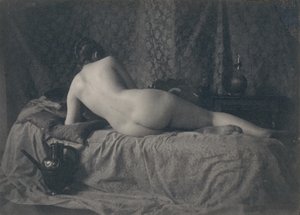 Female Nude from the Back, 1870s