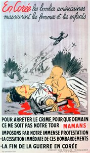 French Anti-Korean War Poster, 1950