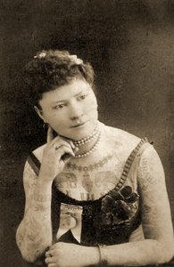 Portrait of a Tattooed Woman, c.1905