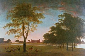 Osterley House and Park at Evening