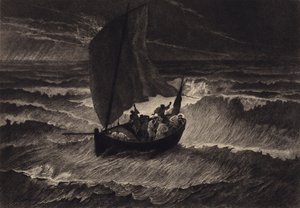 Jesus Asleep During the Tempest