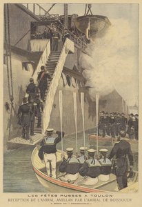 Russian Naval Squadron Visiting Toulon