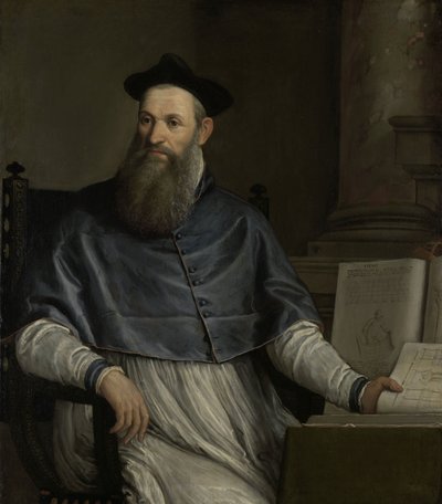 Portrait of Daniele Barbaro (1513-70) by Veronese