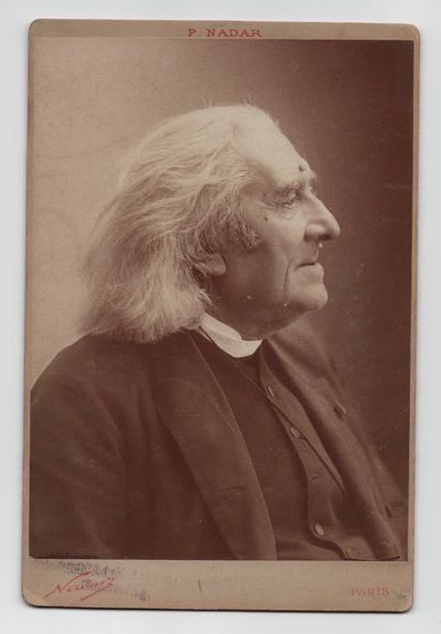 Franz Liszt (1811-1886) by (1820 1910) Nadar