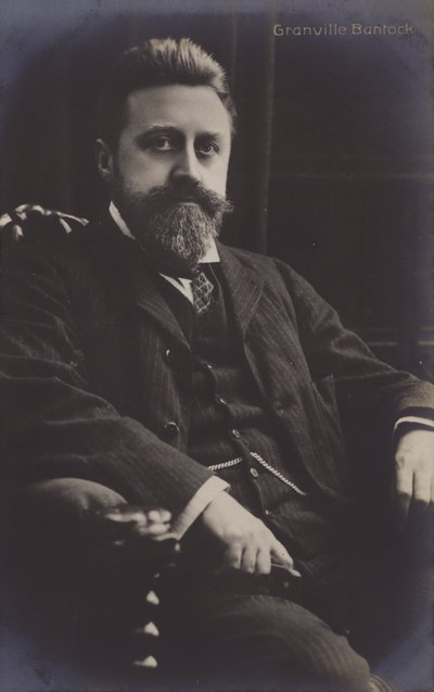 Granville Bantock, British composer by (after) English photographer