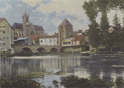 Moret (coloured photo) by (after) French Photographer