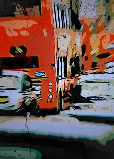 Orange City Bus by Mavet