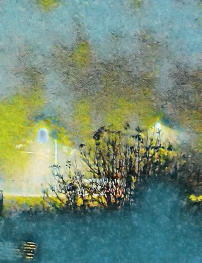 Winter Night by Margareta Uliarte