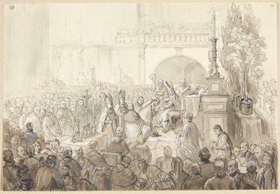 Church Ceremony by A. Burg